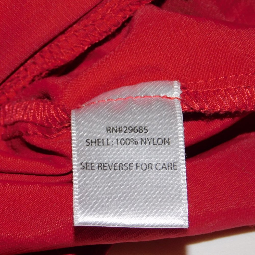 Pendleton Red Nylon Lightweight Zip Up Jacket Wit… - image 7